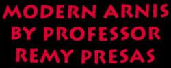 gabriele roloff - modern arnis -  Professor Presas